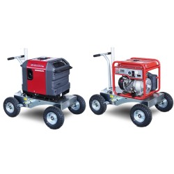 Balon mobil de iluminare constructii 800W - 110.000 lumeni – 3,2 m inaltime - cu carucior